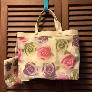 Rose tote bag